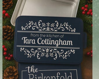 Personalized Cake Pan 13x9 - Custom Designed for You