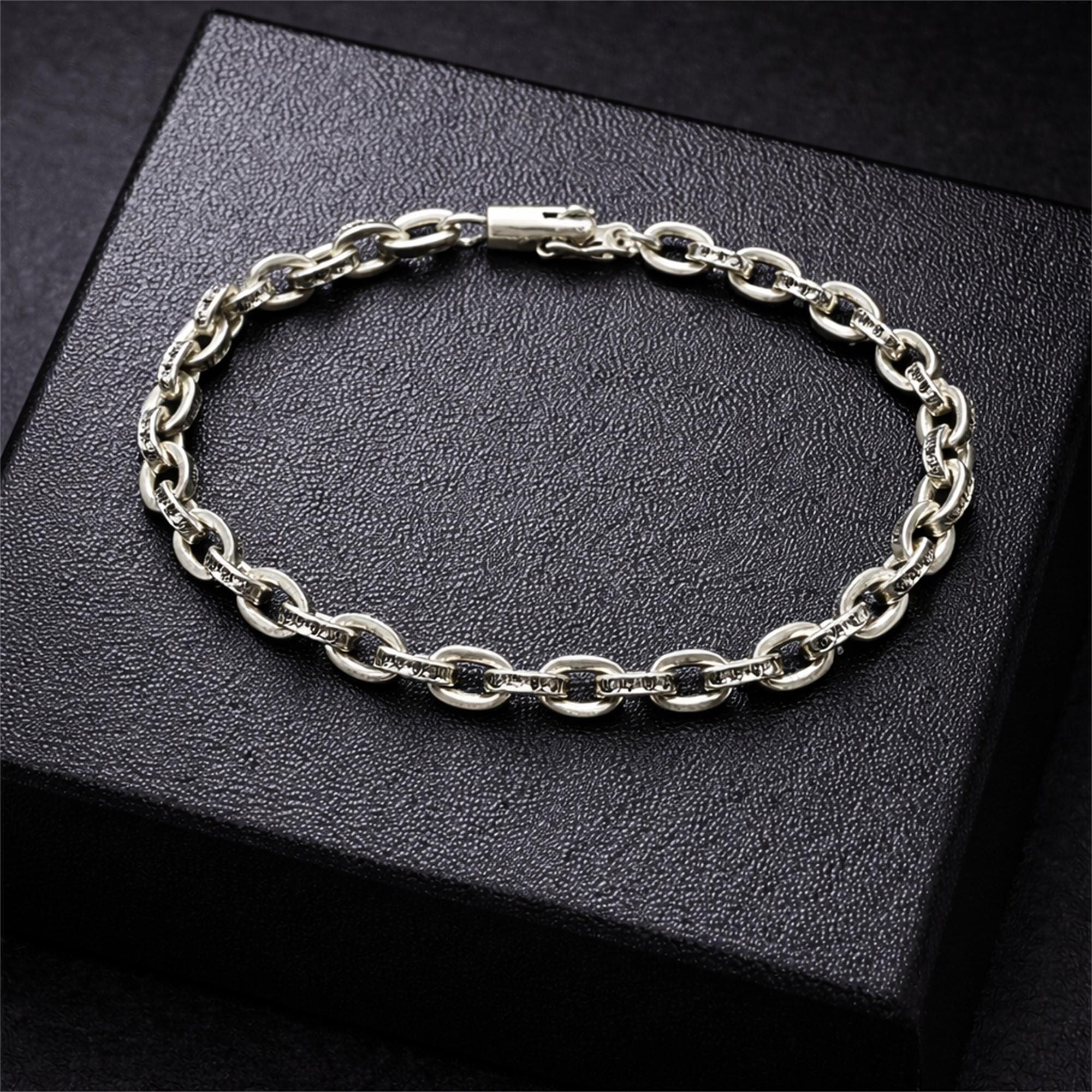 Vintage Silver Bracelet - Etsy