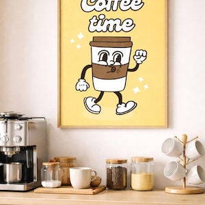 Kitchen “Coffee Time” Poster