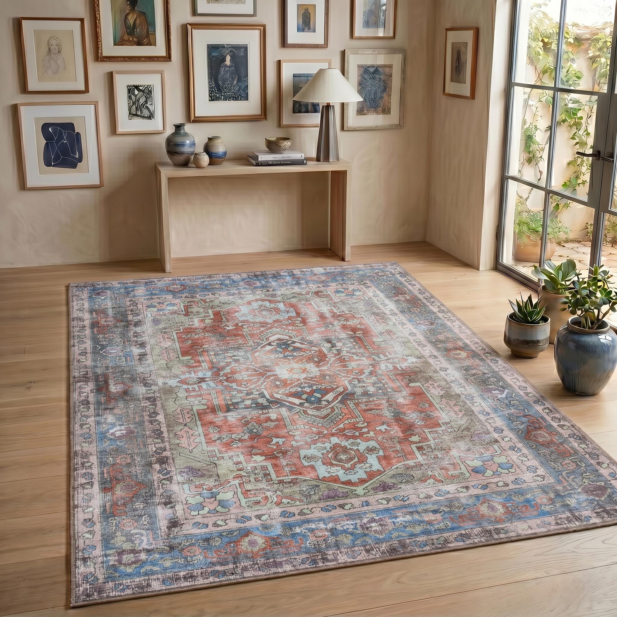 Vintage Turkish Rug - Etsy
