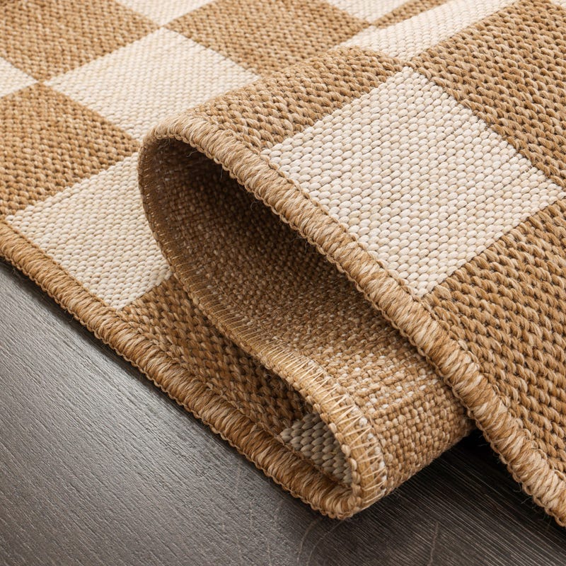 Checkered Rug Flatweave - Etsy