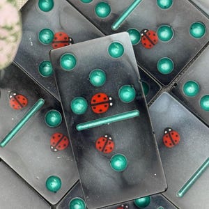 Personalisierte Marienkäfer Jumbo Domino