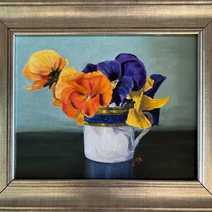 Floral Still Life Oil Painting