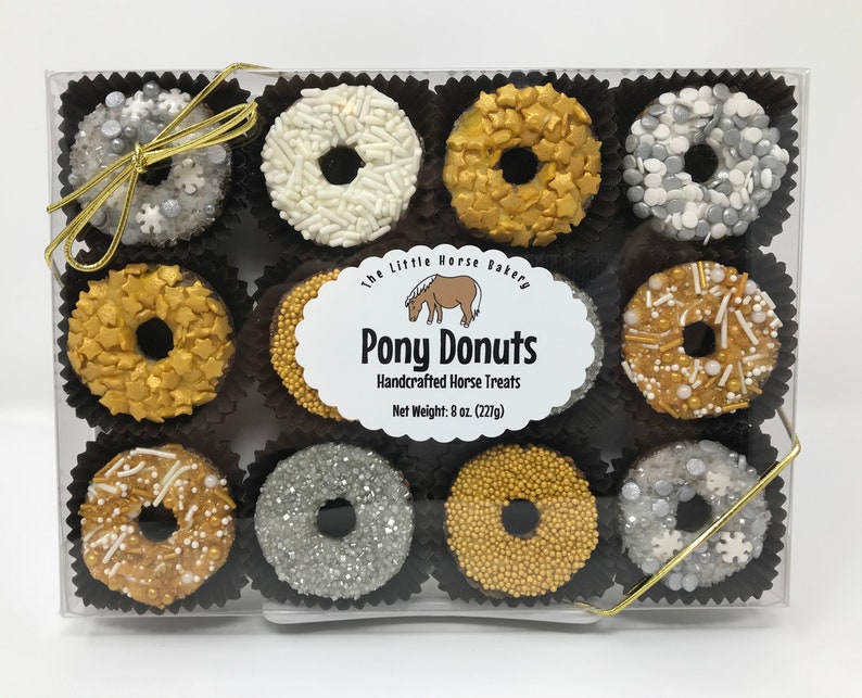 Festive Pony Donuts Horse Treats