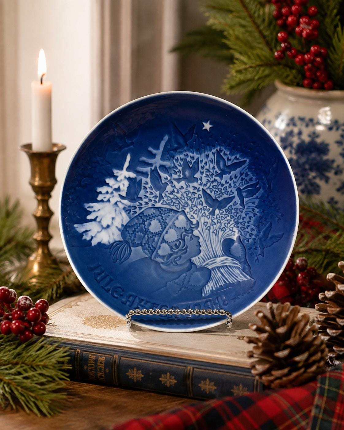 1981 Christmas Plate - Etsy
