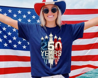 USA 250 Years Patriotic Fighter Jets Shirt American Flag Aviation Freedom Celebration Tees Independence Anniversary United States Gift