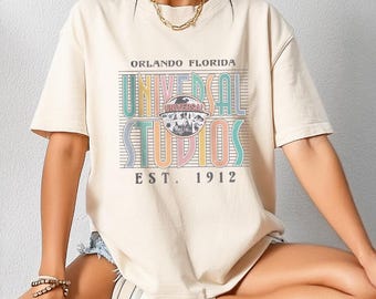 Universal Studios 2026 Trip Shirt, Retro Disney Universal Studios Shirt, Universal Orlando Shirt, Disneyworld Shirt, Disney Family Shirts