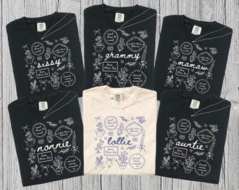 Cottagecore Floral Mamaw Shirt, Floral Mama Tee, Retro Mama, Grammy Mamaw, Nana Honey Auntie Floral Mothers Day