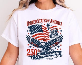 USA 250th Anniversary Shirt, 4th July Family Shirts, 4th July Tee, USA 250th Anniversary Independence Day Shirts, 4th July 250th Year Shirts