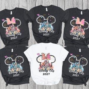 Disney 2027 family shirts