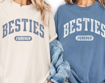 Besties Forever Shirts | Mom and Daughter Matching Shirts | Mothers Day Gift for Moms & Kids | Cute Best Friend Matching Tee Family Shirts