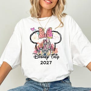 Disney 2027 matching shirts