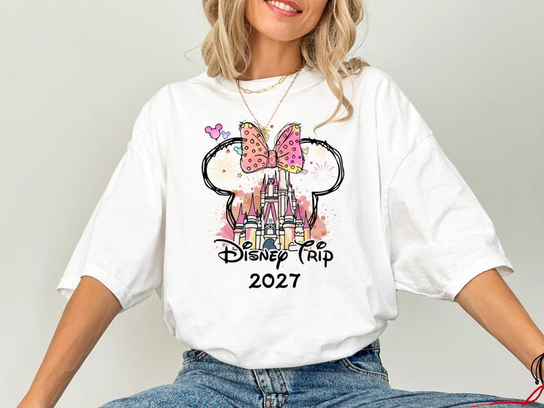 Disney 2027 matching shirts