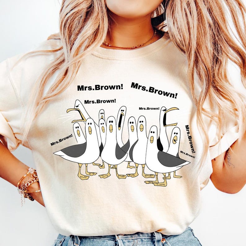 Custom teacher shirt with Mr Mrs name funny duck design school outfit