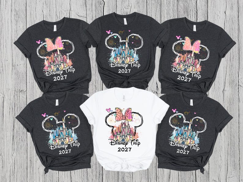 Disney 2027 family shirts