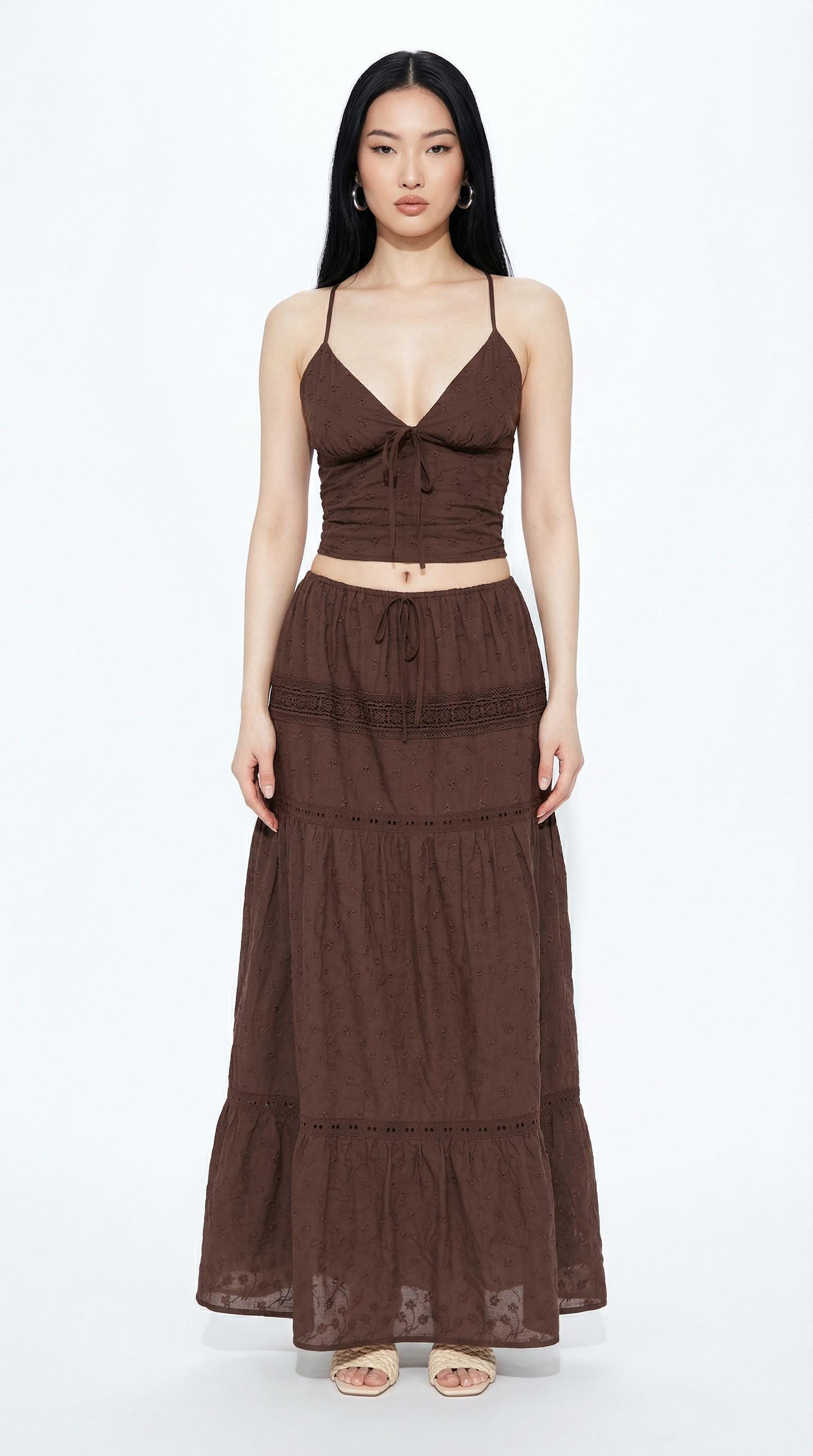 Brown Festival Dress - Etsy