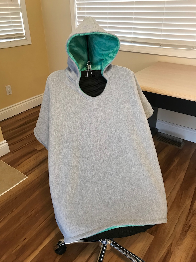 Wheelchair Poncho/Sewing Pattern/Adaptive Clothing/Fleece Etsy