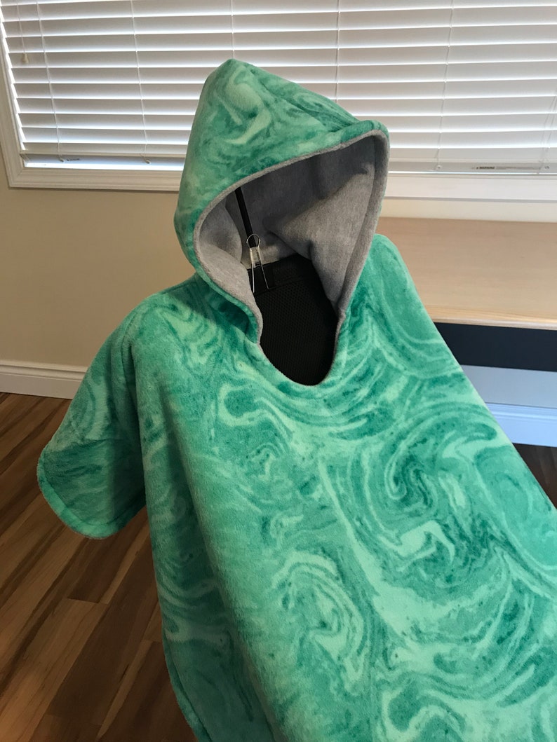 Wheelchair Poncho/Sewing Pattern/Adaptive Clothing/Fleece