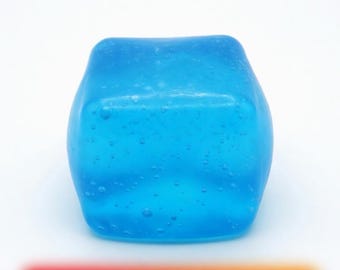 Soft Gel Stress Cube, Sensory Fidget Toy, Anxiety Relief Desk Ball