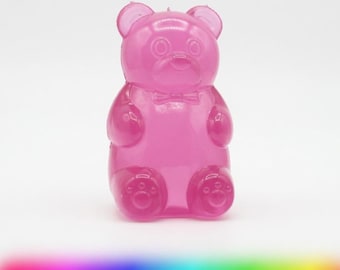 Slow Rising Gummy Bear Squishy Toy – Jelly Gel Fidget Sensory Relief for Anxiety, ADHD