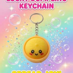 Lucky Dumpling Keychain (yellow)
