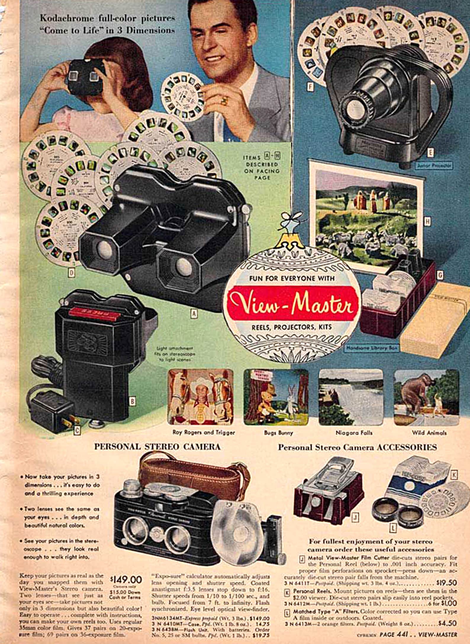 Vintage View Master With 15 Assorted Reels & 1947 Reel List Etsy