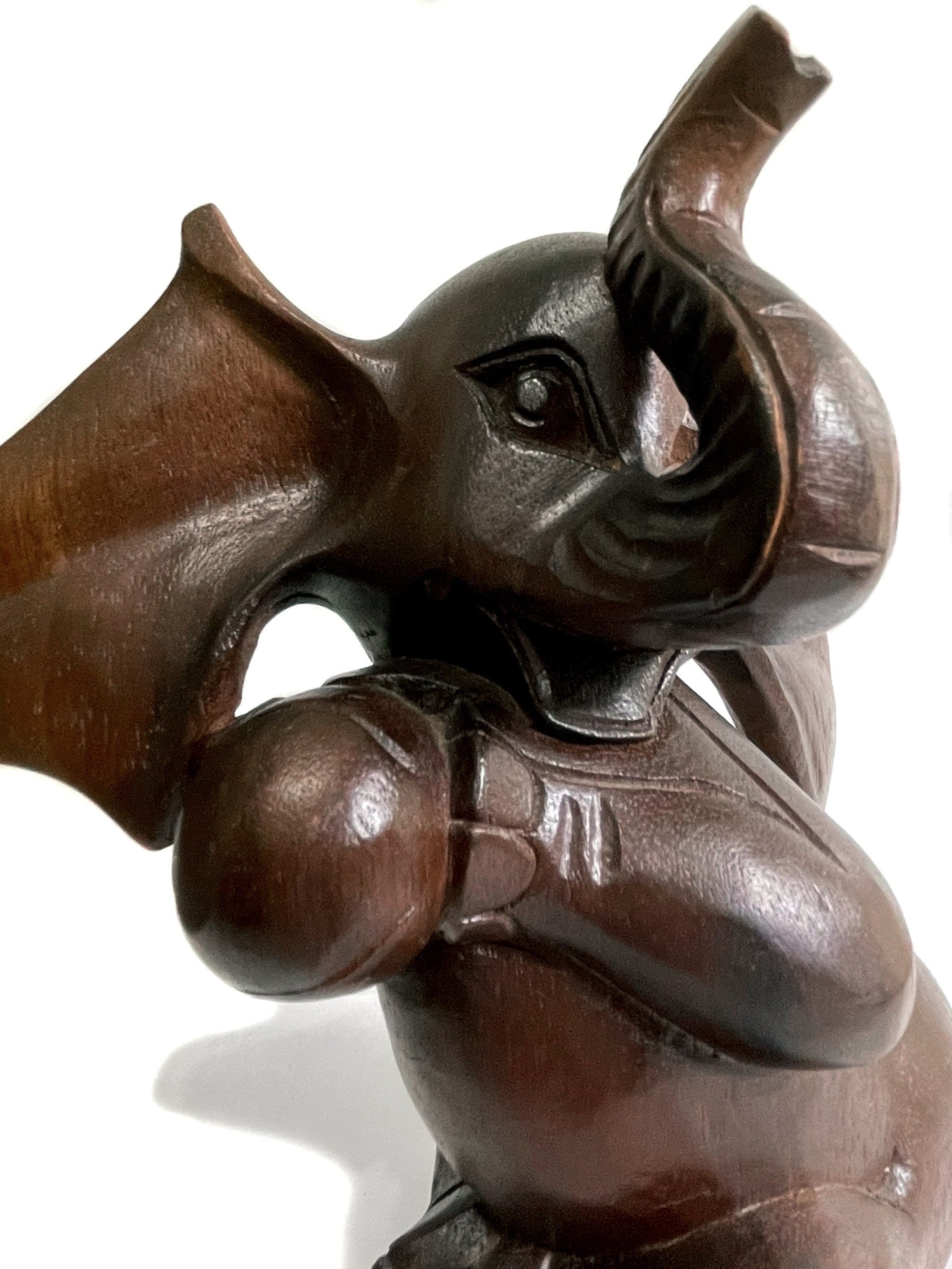 Carved Wood Dumbo - Etsy