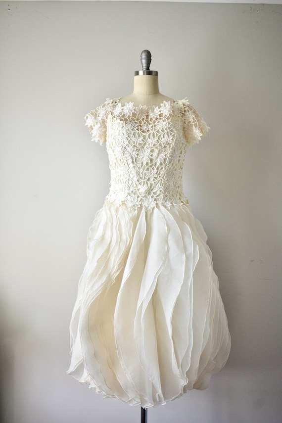 Vintage 1980s House of Bianchi Bridal Dress