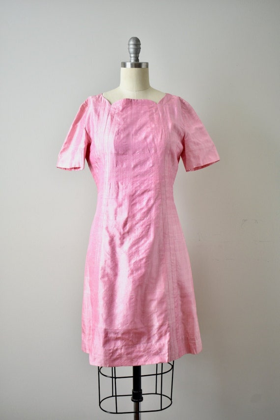 Vintage 1960s Pink Dress