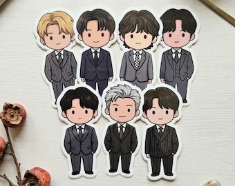 ARlRANG Vinyl Sticker Set | 7pc K-pop Sticker Pack (Glossy)