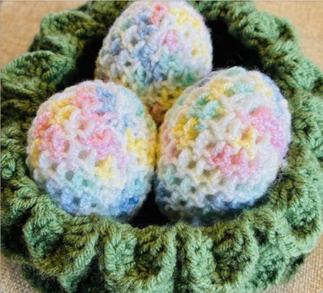 Easy Crochet Easter Egg Pattern – Beginner Amigurumi Plush Decor (PDF ...