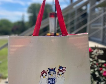 Patriot Handmade Canvas Totes