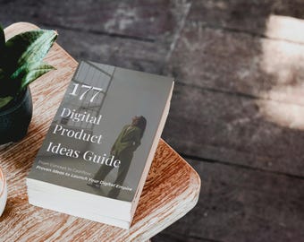 177 Digital Product Ideas Guide E book