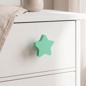 Tiradores para cajones y armarios de la marca Green Star, ideales para la decoración de habitaciones infantiles (tornillo M4 de 3 cm).