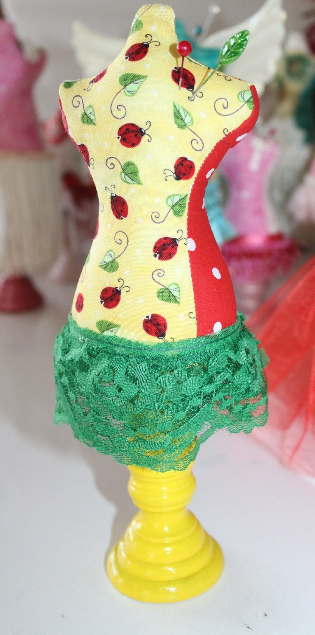 Mannequin Medium Dress Form Pin Cushion Pincushion Cute Etsy