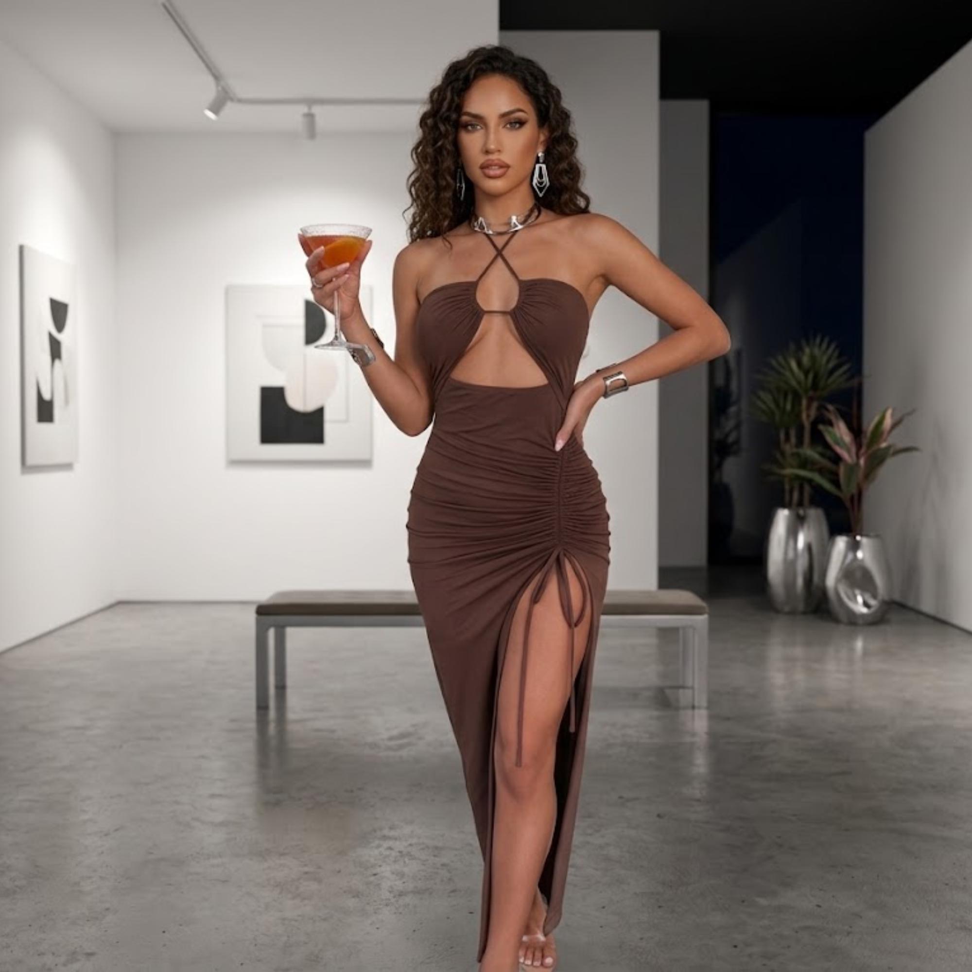 Backless Club Dress