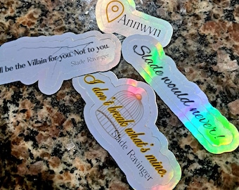 Gild Plated Prisoner series stickers