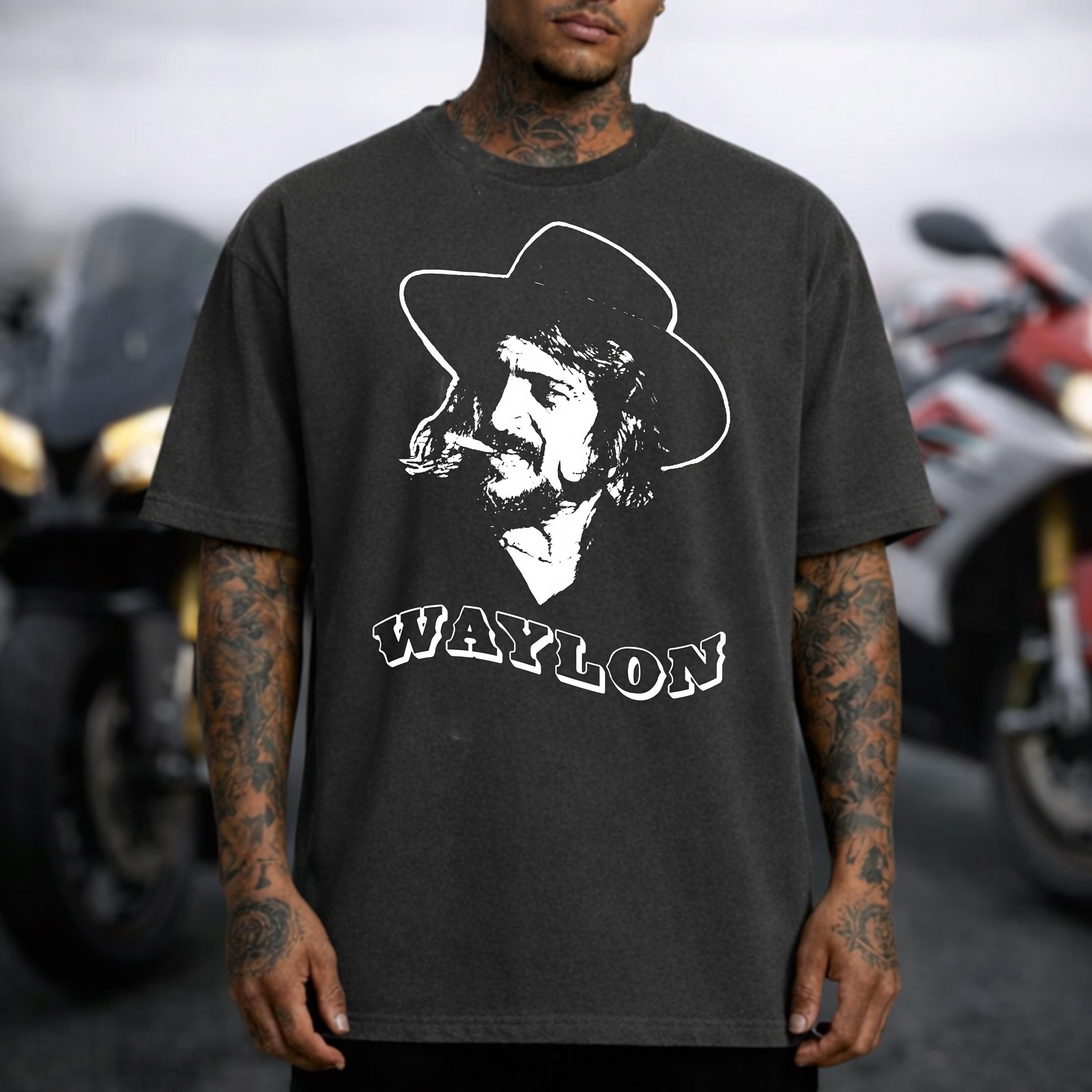 Waylon Color Comfort Colors Waylon Jennings Shirt - Etsy