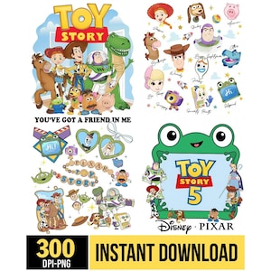 Toy Story 5 I Knew It I Knew You PNG Design, Western Cowgirl Characters Digital Download, Birthday Era Graphic for T-Shirt Mug Sticker image 1