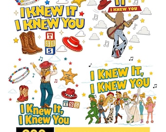 Paquete de personajes de Toy Story 5 PNG, Botas vaqueras occidentales con pulsera de la amistad, diseño gráfico para camiseta, descarga de archivo