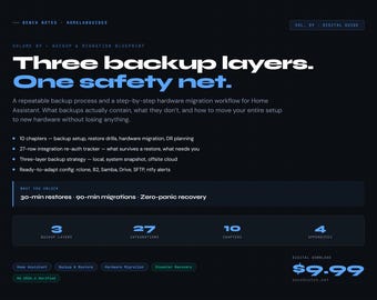3-Layer Backup Plan | Home Assistant Migration Blueprint | HAOS, Proxmox, Disaster Recovery