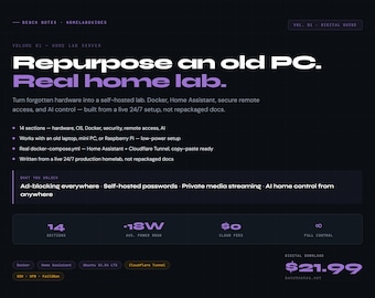 Repurpose an Old PC | Home Lab Server Guide | Docker, SSH, Self-Hosting