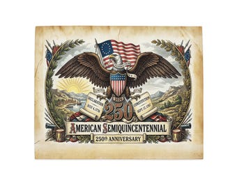 Juego de manteles individuales del 250 aniversario de Estados Unidos