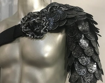 MADE TO ORDER Kingdom of the Lion scale shoulder armor