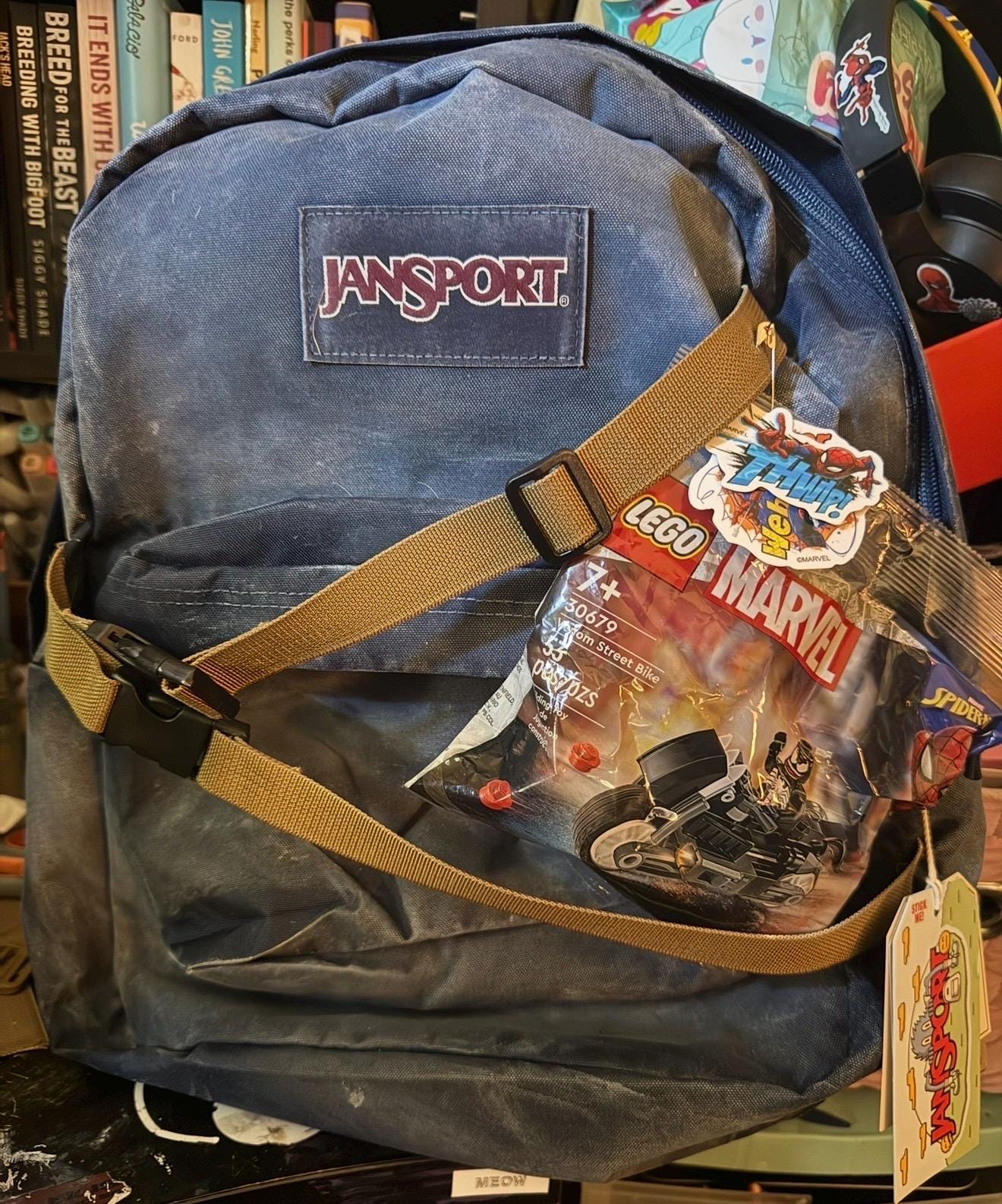 Jansport backpack spiderman - Etsy 日本