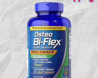 Osteo Bi-Flex Triple Strength with Turmeric | Joint Health Support Supplement | Glucosamine & Turmeric Formula