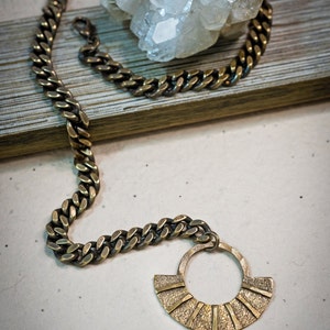 ARCH PENDANT /// bohemian necklace / layering necklaces / gift for her image 2