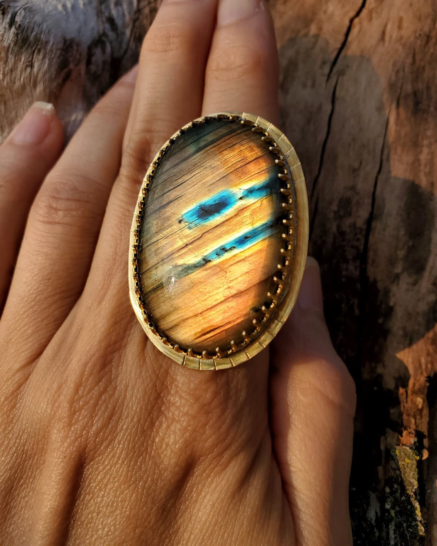 Orange labradorite deals