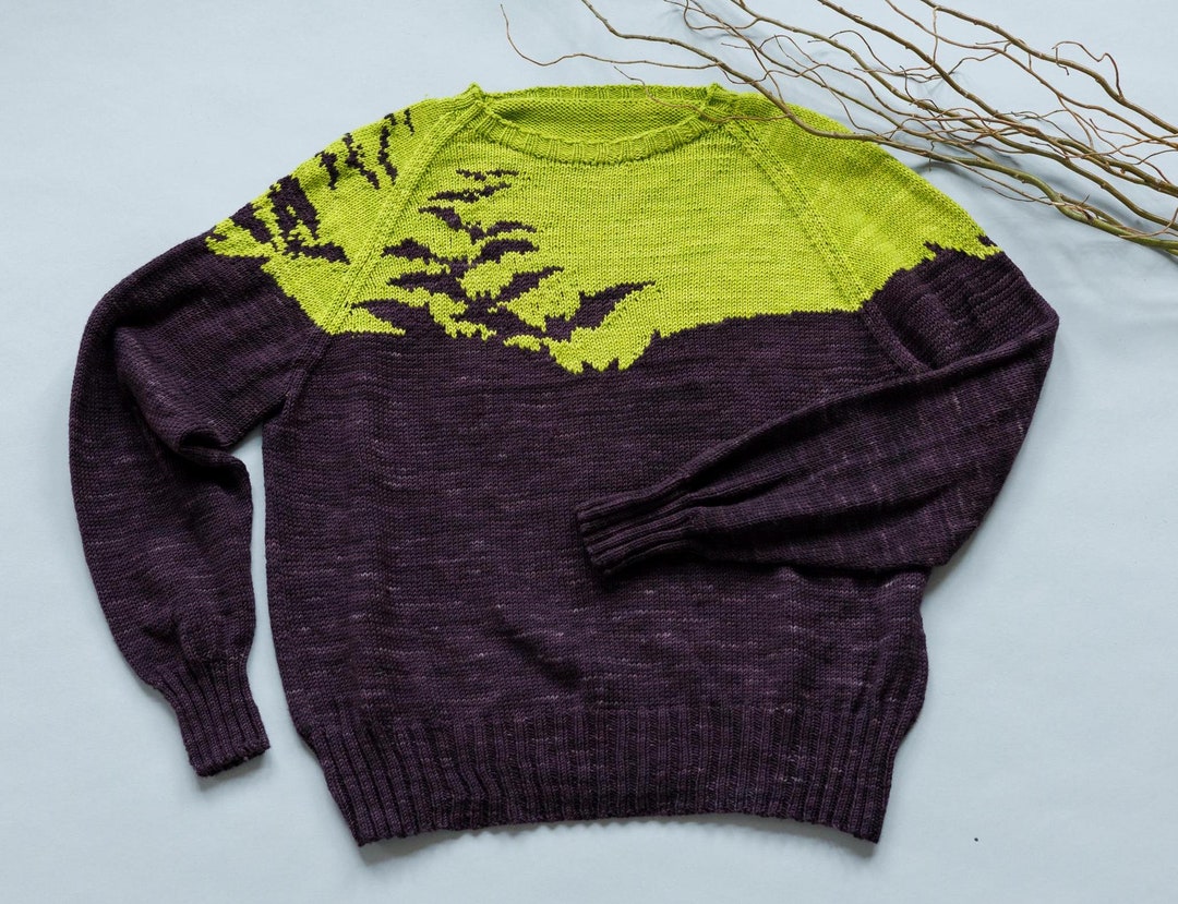 Knitting Pattern - Bats Sweater - Etsy