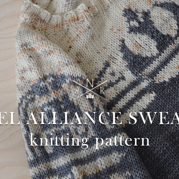 Rebel Alliance Star Wars Sweater Knitting Pattern